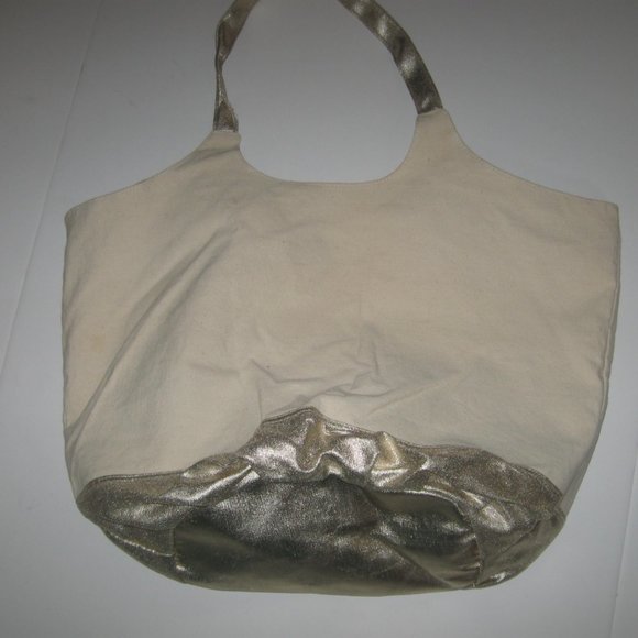 Victorias Secret Canvas Large Beach Bag Tote - Picture 8 of 9